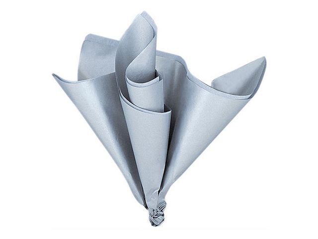 Silkespapper 50x70cm silver 25/fp Primmeshiper