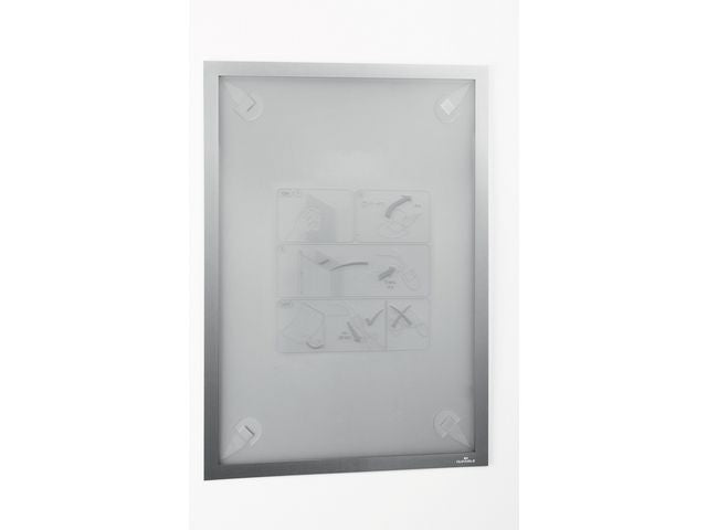 Magnetram DURAFRAME tapet A3 silver Primmeshiper