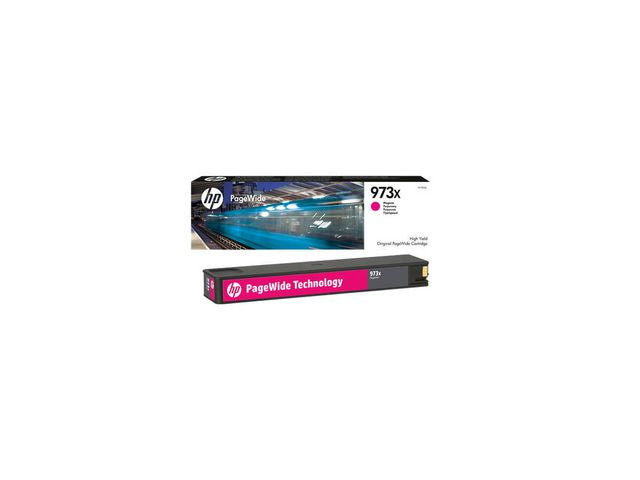 Bläckpatron HP F6T82AE 973X magenta - Primmeshiper