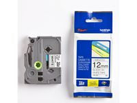 Tape BROTHER TZE231 12mm svart på vit - Primmeshiper