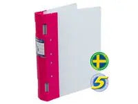 Gaffelpärm KEBAergo A4 55mm Cerise/Neut - Primmeshiper