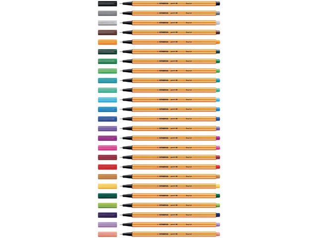 Fineliner STABILO Point 88 turkos - Primmeshiper