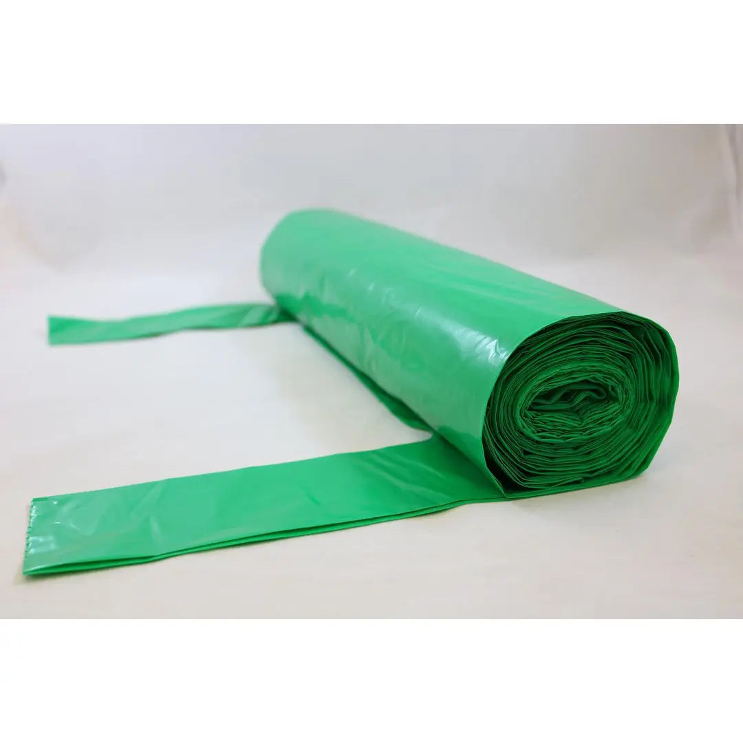 Plastsäck optisk 70L 45my grön 25/RL Primmeshiper