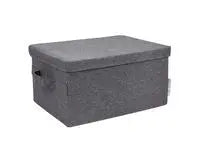 Förvaringsbox BIGSO S grå - Primmeshiper