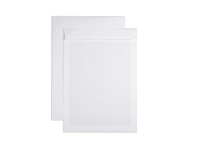 Pappryggpåse vit C4 229x324mm 125/fp - Primmeshiper