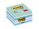 Notes POST-IT kub 76x76mm blå/vit - Primmeshiper