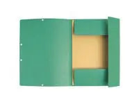 Gummibandsmapp EXACOMPTA 3-kl ECO grön - Primmeshiper