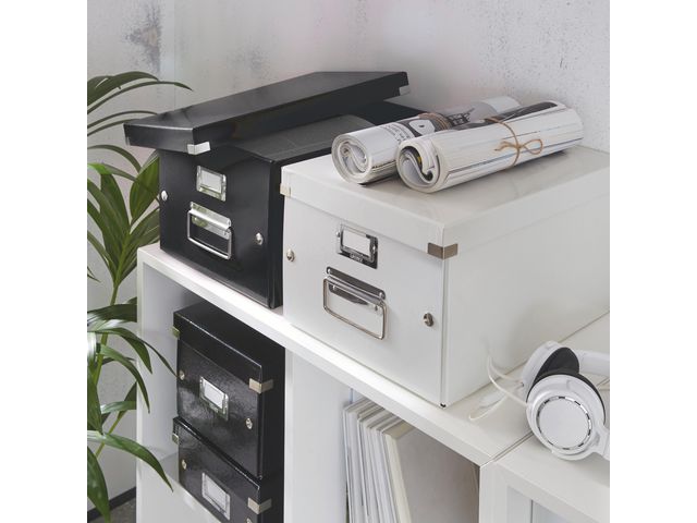 Förvaringslåda ClicknStore medium svart - Primmeshiper