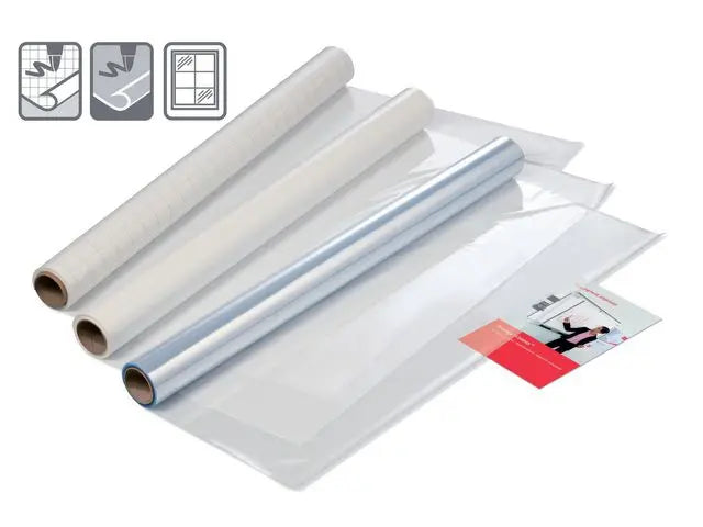 Whiteboard NOBO 80x60cm vit folie 25ark - Primmeshiper