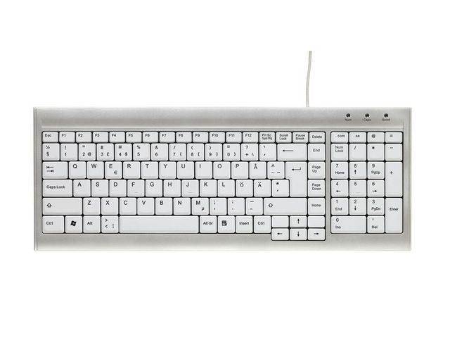Tangentbord SPACESAVER 4044SI-SE-FI S - Primmeshiper