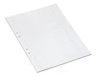 Lösblad A4 rutat 10x10mm hålat 500/fp - Primmeshiper
