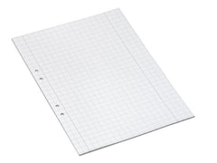 Lösblad A4 rutat 10x10mm hålat 500/fp - Primmeshiper