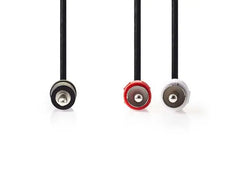 Kabel NEDIS 3,5mm ha - 2xRCA ha 5m sva - Primmeshiper