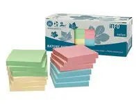 Notes INFO NOTES recy 75x75 färger 12/fp - Primmeshiper