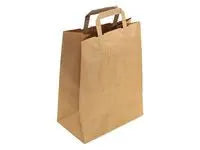 Bärkasse papper 26L brun 200/fp - Primmeshiper