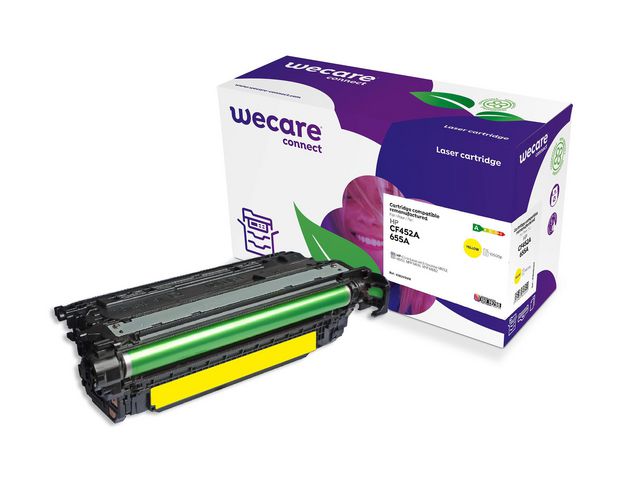 Toner WECARE HP CF452A 655A 10,5K gul Primmeshiper
