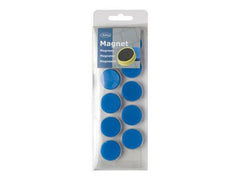 Magnetknappar ACTUAL 25 mm blå 10/fp - Primmeshiper