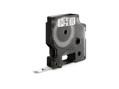 Tape DYMO D1 9mm svart på vit - Primmeshiper