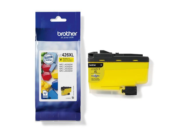 Bläckpatron BROTHER LC426XLY 5K gul Primmeshiper