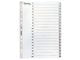 Kartongregister LYRECO A4 1-20 vit - Primmeshiper