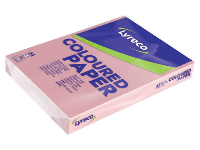 Kop.ppr LYRECO A3 80g oh rosa 500/fp - Primmeshiper