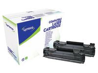 Toner LYRECO HP CE285A 1,6K svart 2/fp - Primmeshiper