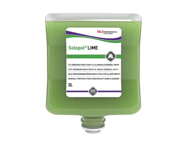 Grovtvål Solopol Lime 2L - Primmeshiper