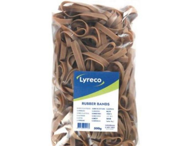 Gummiband LYRECO 125x8mm 500g - Primmeshiper