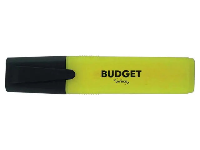 Överstrykningspenna LYRECO budget gul - Primmeshiper