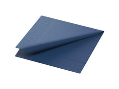 Servett 3-lags 24x24cm mörkblå 250/fp - Primmeshiper