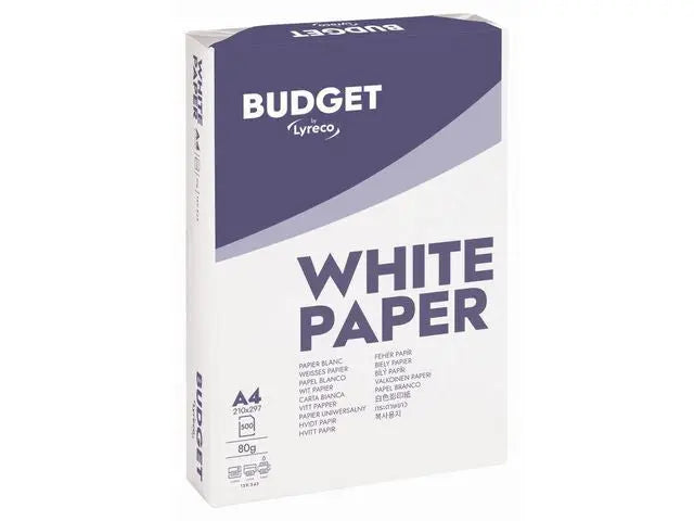 Kop.ppr LYRECO Budget A4 80g oh 500/fp - Primmeshiper