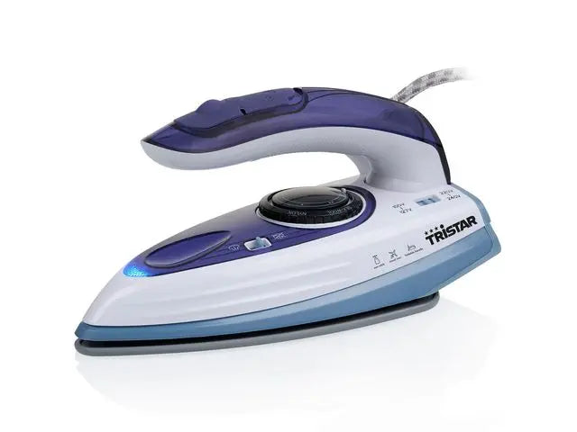 Resestrykjärn TRISTAR vikbart 1000W Primmeshiper