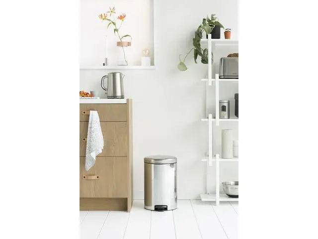 Papperskorg BRABANTIA NewIcon 20L stål - Primmeshiper
