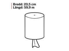 Torkrulle KATRIN Plus 2-L S 60m/rl - Primmeshiper