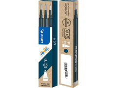 Refill PILOT Frixion 0,5mm svartblå 3/fp - Primmeshiper