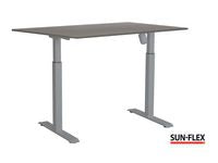 Bord SUN-FLEX I höj/sänk 120x80 grå/grå - Primmeshiper