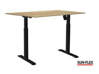 Bord SUN-FLEX I höj/sänk 120x80 svar/bjö - Primmeshiper
