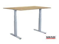 Bord SUN-FLEX VI höj/sänk 140x80 grå/bjö - Primmeshiper