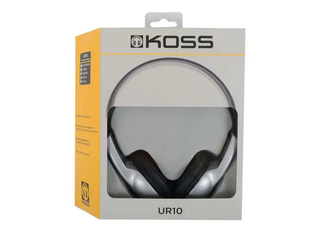 Hörlur KOSS UR10 On-Ear grå/svart - Primmeshiper