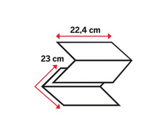 Handduk KATRIN Zig Zag 2 4000/fp - Primmeshiper
