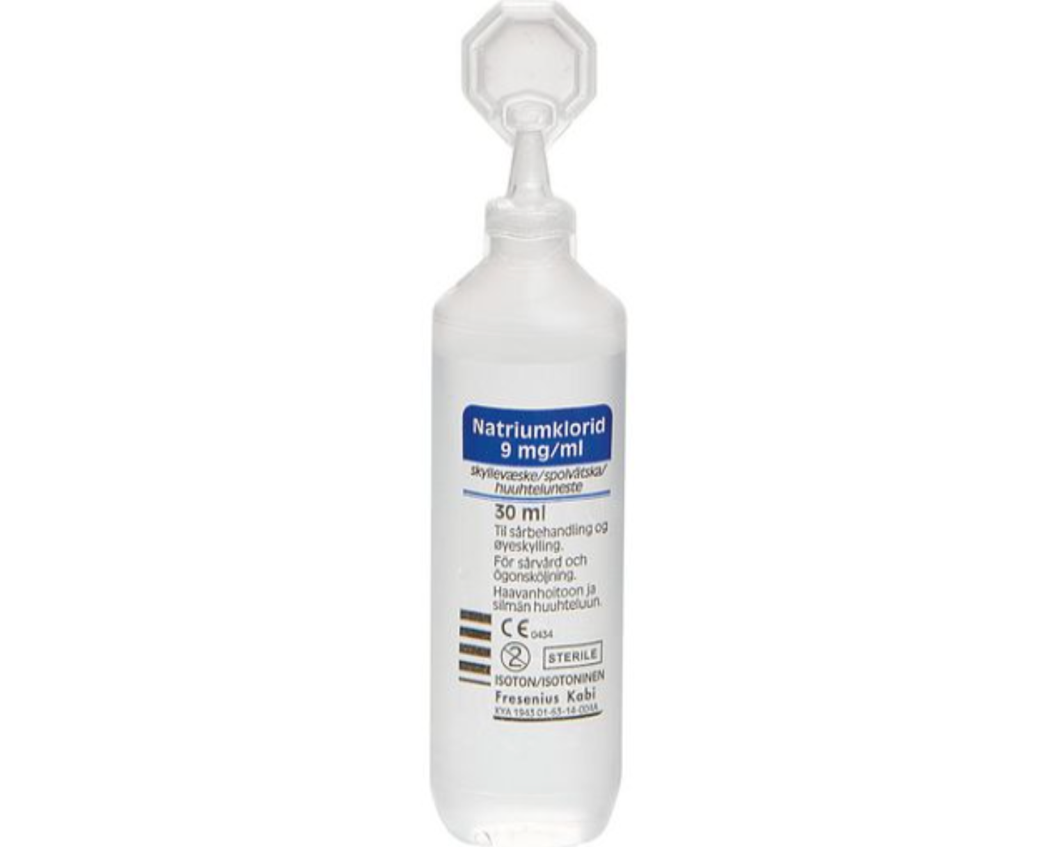 Spolvätska Natriumklorid 30ml 20/fp - Primmeshiper