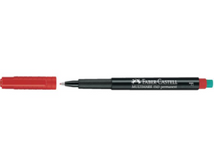 Märkpenna VF FABER CASTELL fine röd - Primmeshiper
