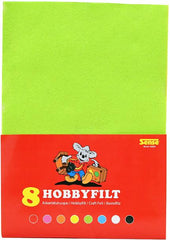Hobbyfilt, 8 ark