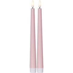 Antikljus STAR T LED Candy 26cmrosa 2/fp