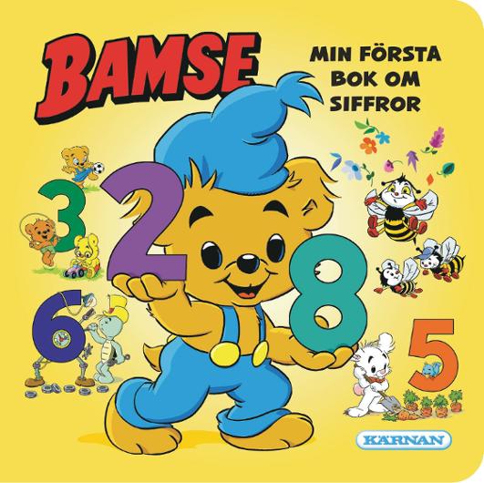 Bok BAMSE min första sifferbok
