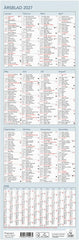 Bordskalender Årsblad 2027