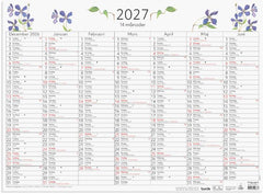 Väggblad 14-månader 2027