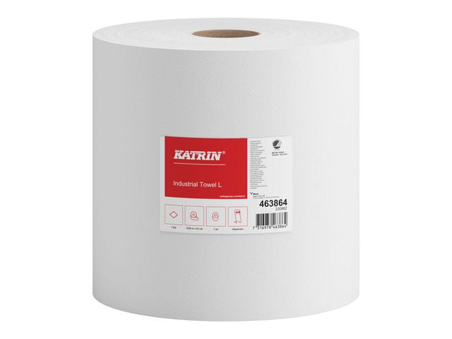 Industritork KATRIN L naturvit 1230m - Primmeshiper