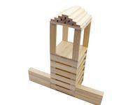 Byggklossar trä  12x2,5x0,8 cm 200st - Primmeshiper