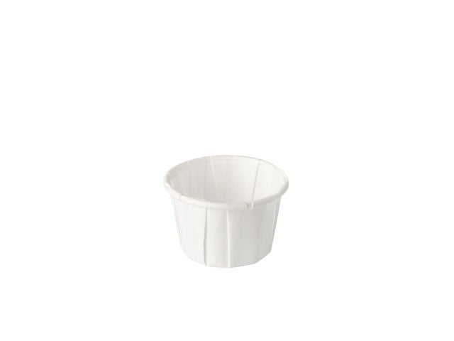 Dressingbägare 35ml vit 250/fp - Primmeshiper